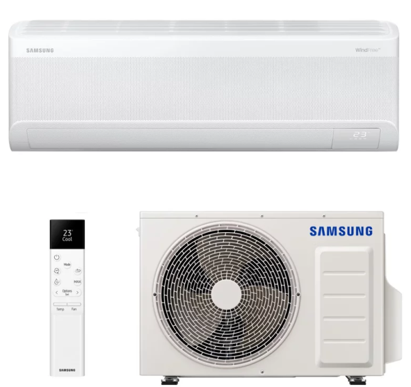 Samsung AR60F24C1AWN/EU + AR60F24C1AWX/EU WindFree™ Comfort S2 Inverteres Split klíma